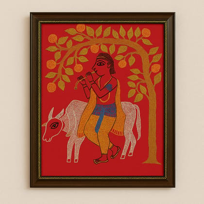 Krishna Sujani Wall Art