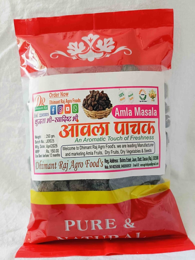 Amla Masala - Dhimant Raj Agro Food's - Authentic Indian Snack