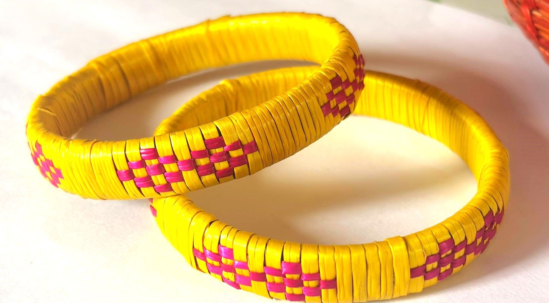 Natural Sikki Grass Bangles