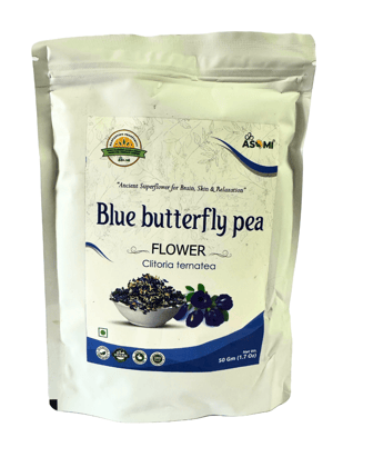 Blue Butterfly Pea Flower - Handcrafted by Rural Women of Assam