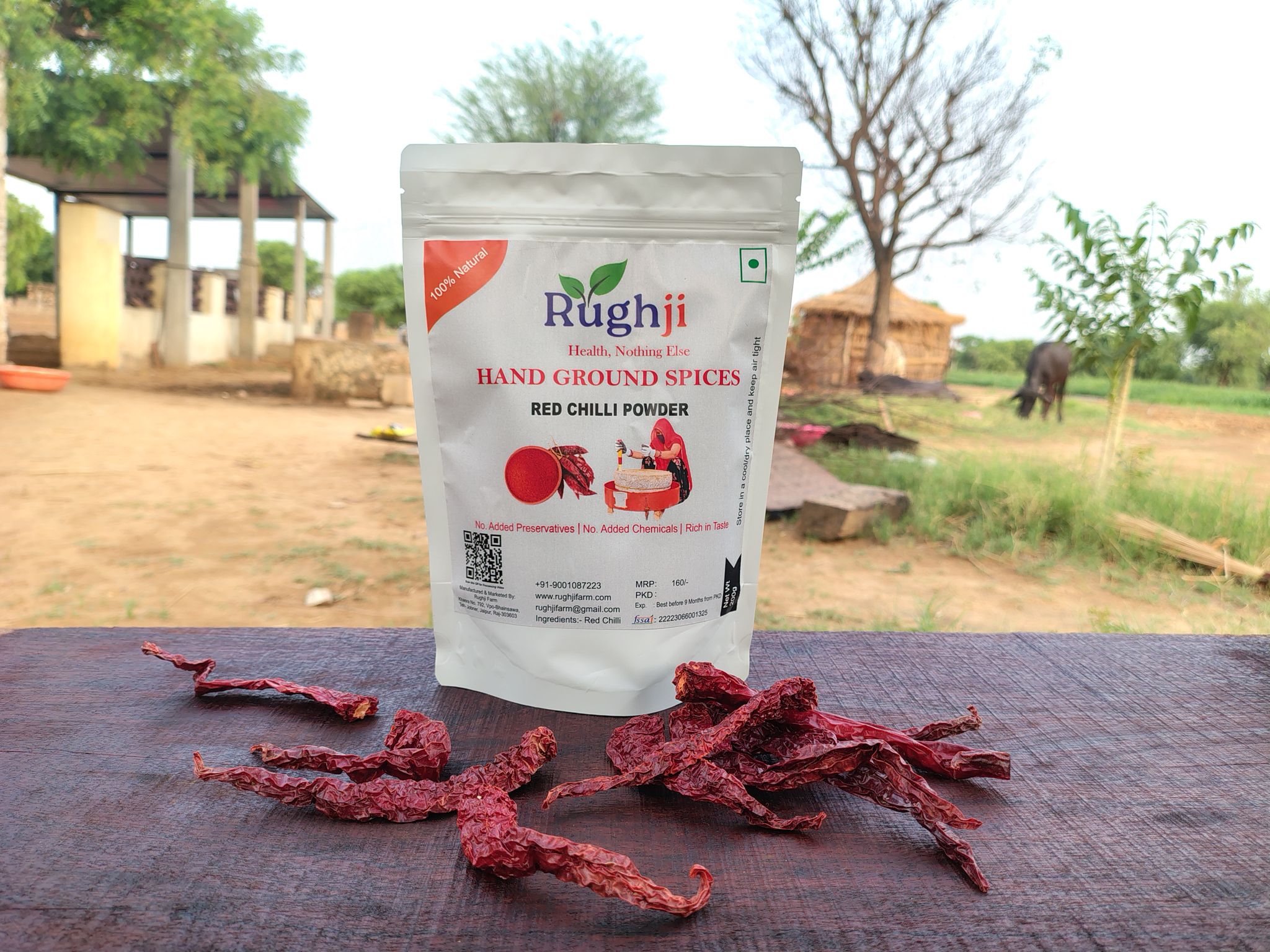 Rughji Red Chilli Powder