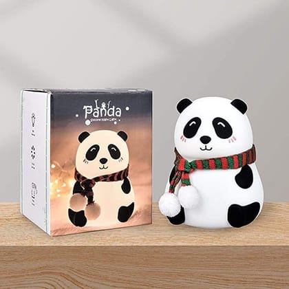 Rechargeable Silicone Panda Night Light for Kids
