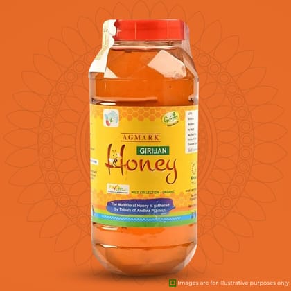 GCC Girijan Honey - 1 Kg , pure, Exotic Aroma, Wild Collection, Multi floral, AGMARK Certificated GCC Girijan Honey - 1 Kg , pure, Exotic Aroma, Wild Collection, Multi floral, AGMARK Certificated