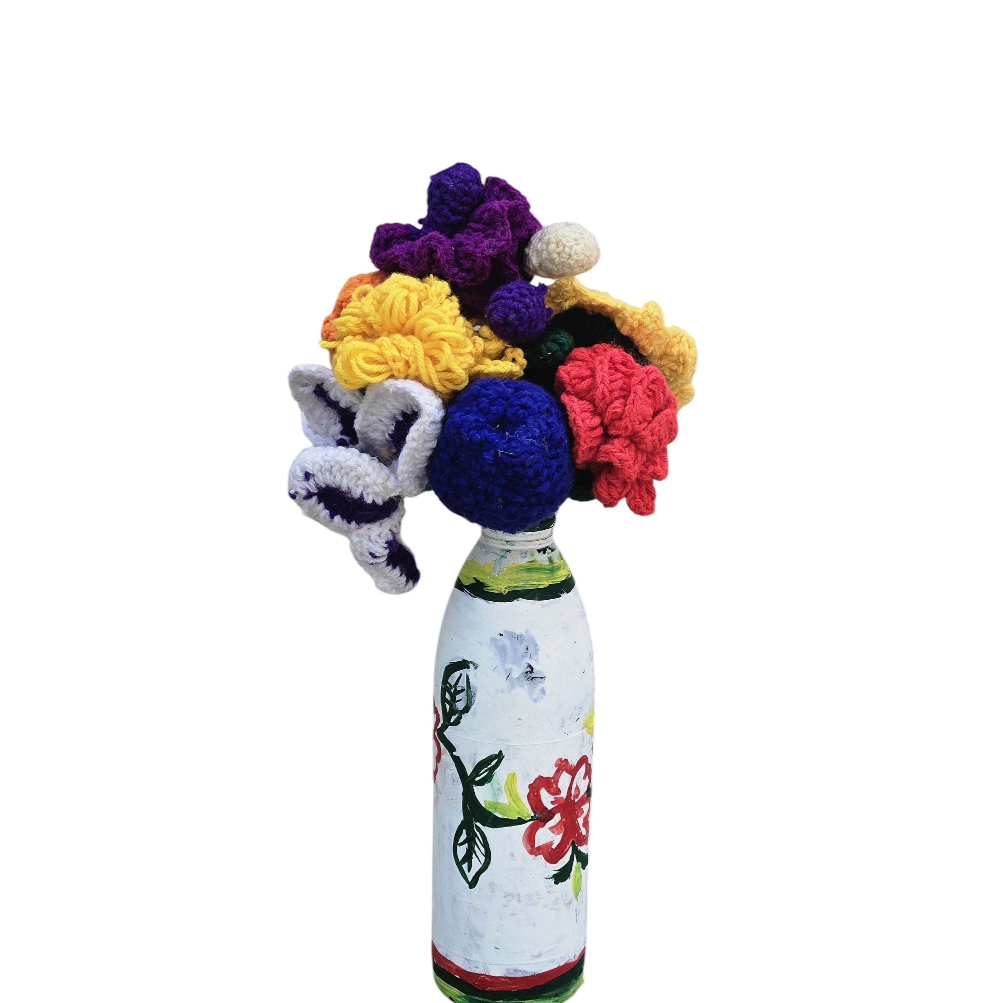 Handmade Crochet Flower Bouquet - Unique Gift & Home Decor