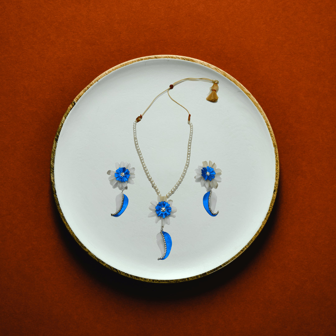 Mango Pattern Necklace Set