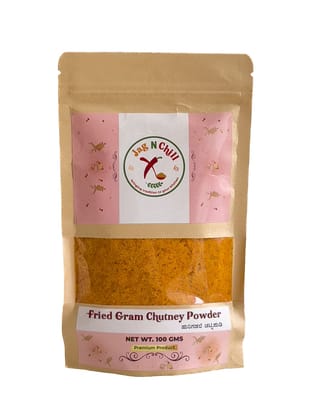 Jag and Chill Fried Gram Chutney Powder - 100g Jag and Chill Fried Gram Chutney Powder - 100g