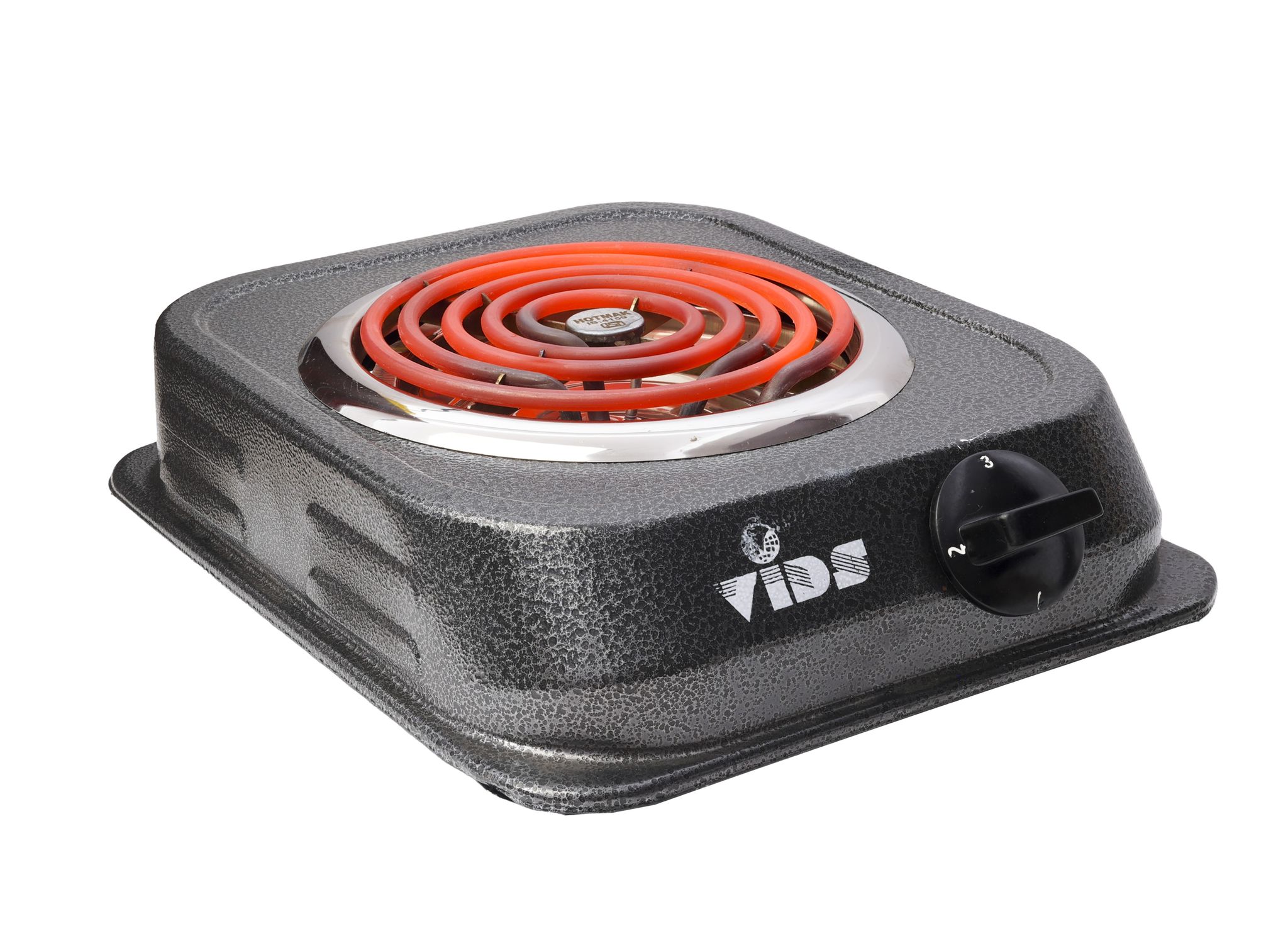 Electric Stove 2000 Watt (Square Body) | Open Coil Stove | G Coil Hot plate | Electric Cooking Heater | Induction Cooktop (Mild Steel body) (1 Burner) by VIDS