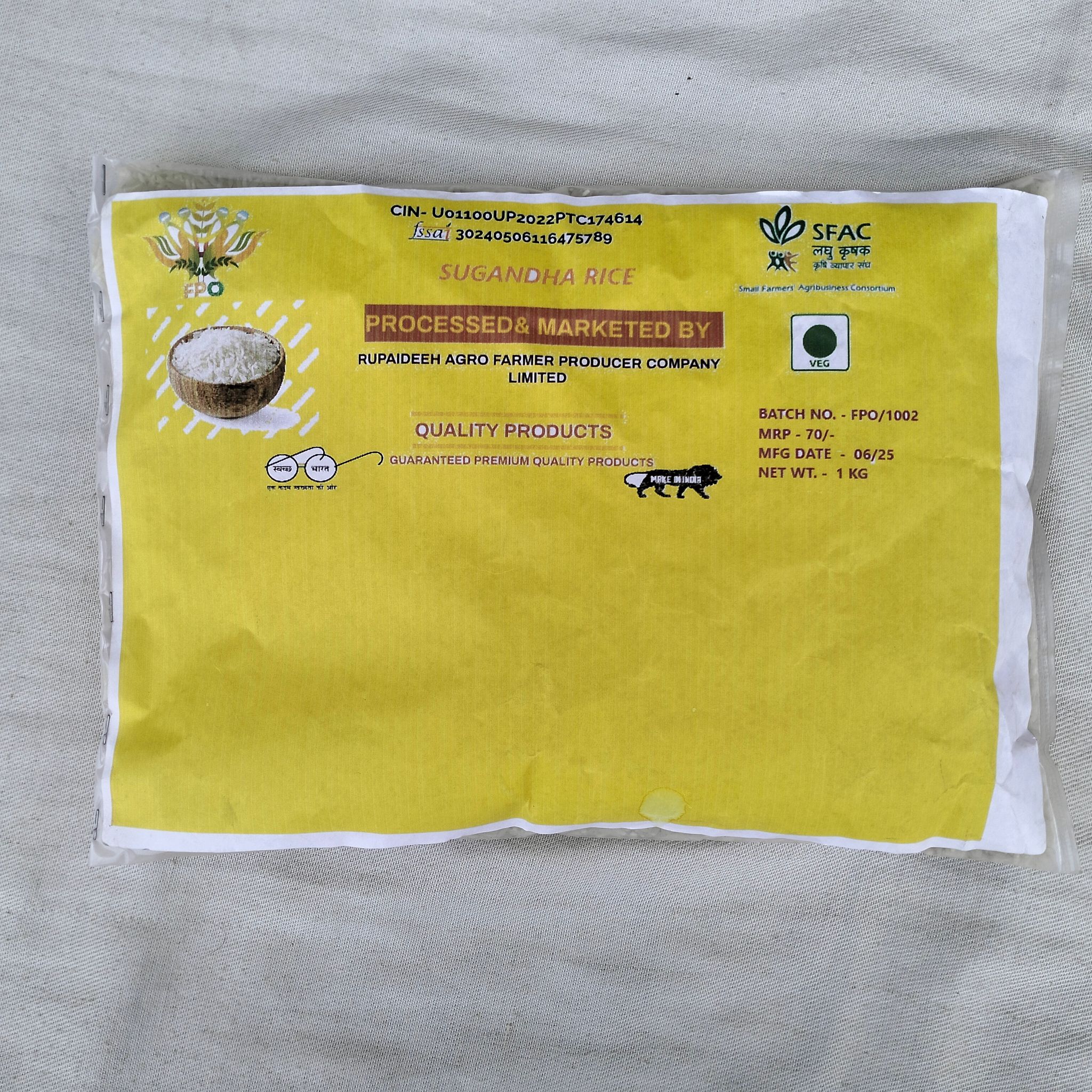 Sugandha Rice - Premium Quality | 1 KG