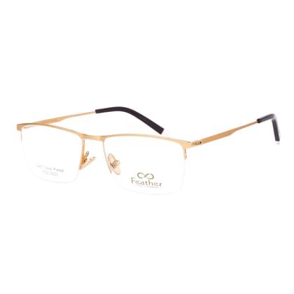 Feather Titanium Eyewear FGS-2023 - 24KT Gold Plated Eyeglasses Feather Titanium Eyewear FGS-2023 - 24KT Gold Plated Eyeglasses