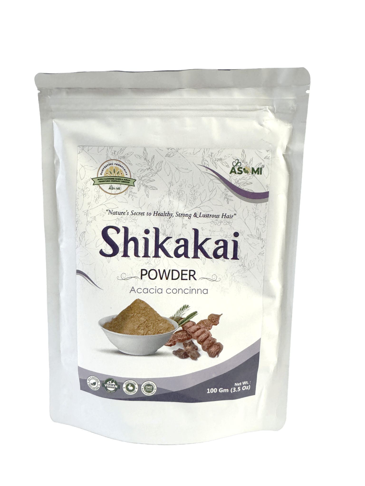 Shikakai Powder - Handcrafted by Rural Women of Assam