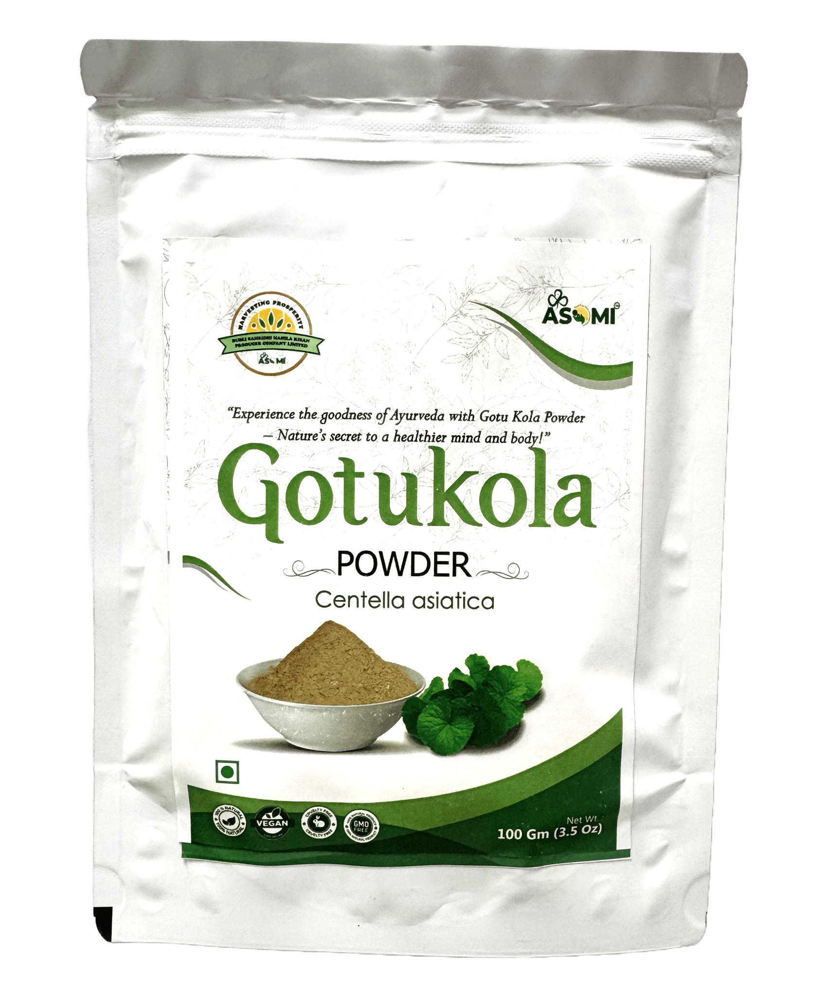 Gotukola Powder - Handcrafted by Rural Women of Assam