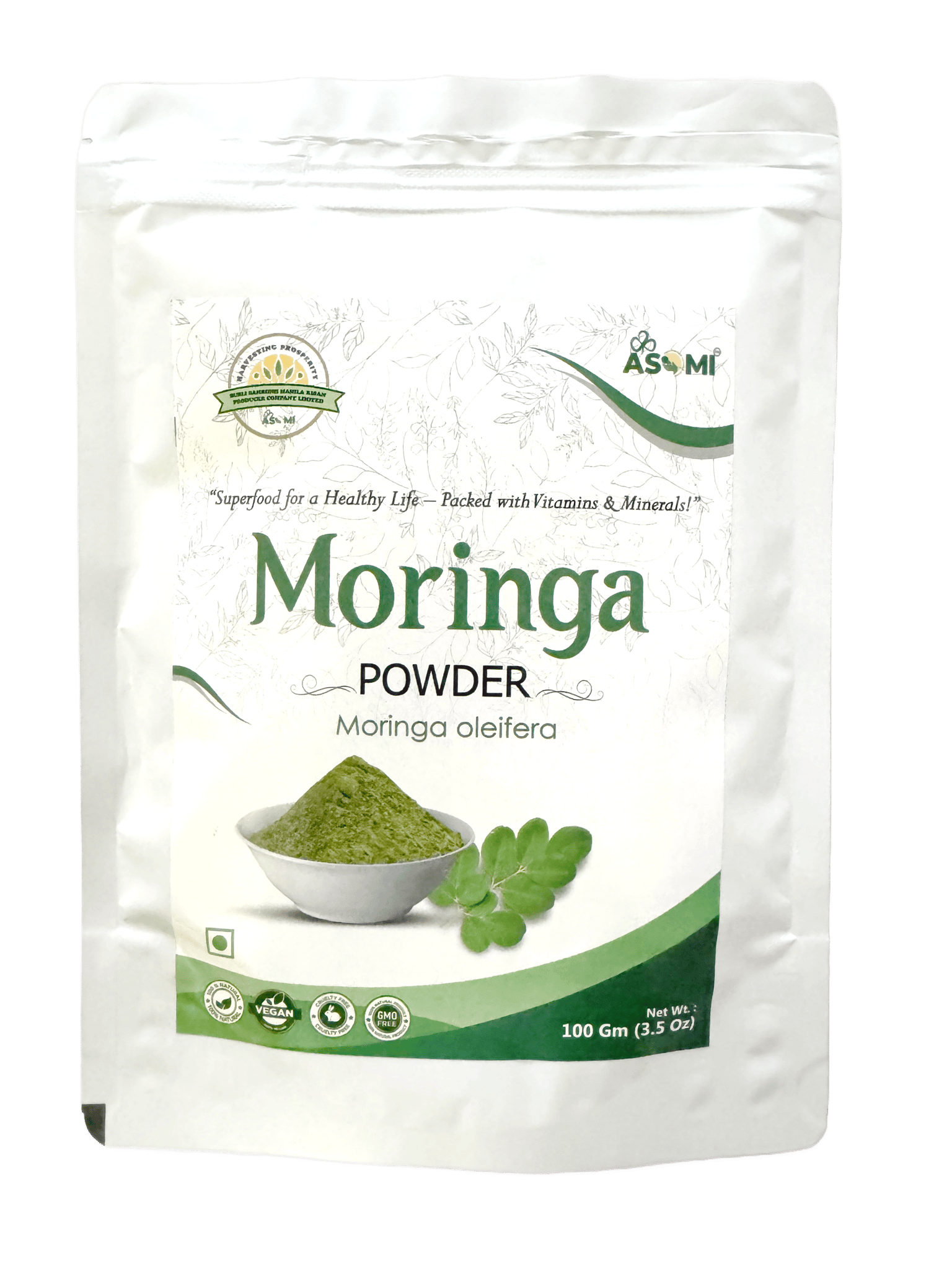 Moringa Powder - Handcrafted by Rural Women of Assam