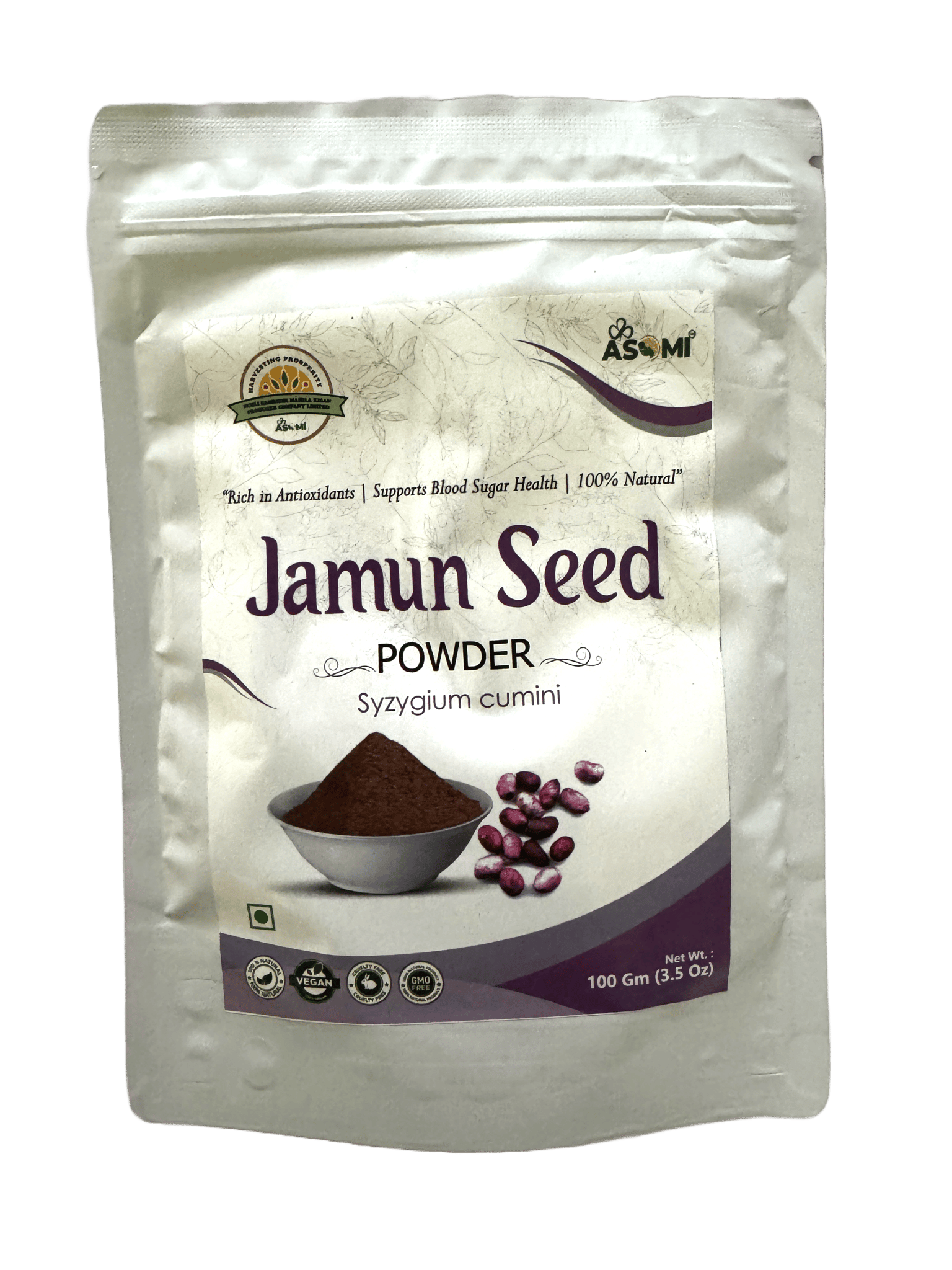 Jamun Seed Powder - Handcrafted by Rural Women of Assam