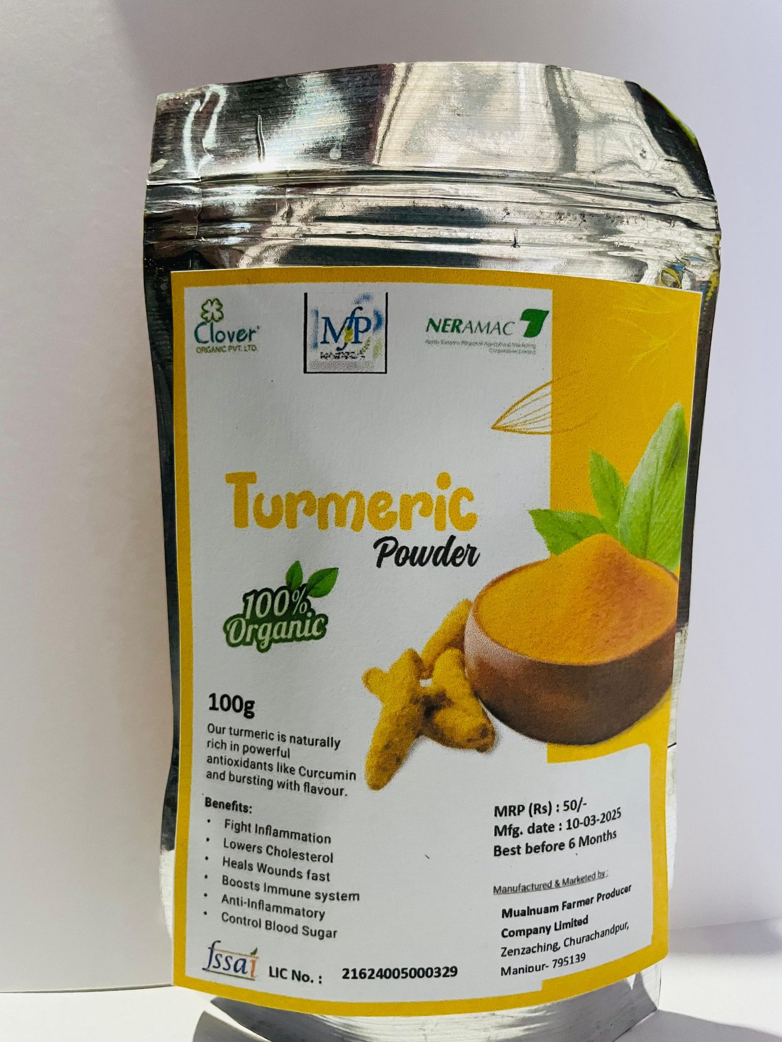 Turmeric Powder - Golden Spice for Culinary & Wellness
