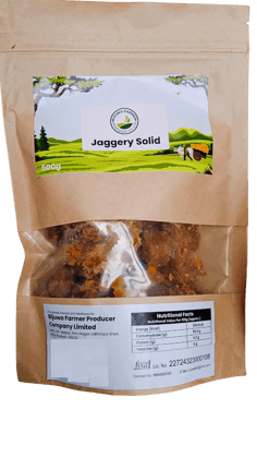 Jaggery Solid - Natural Sweetener, 500g Jaggery Solid - Natural Sweetener, 500g