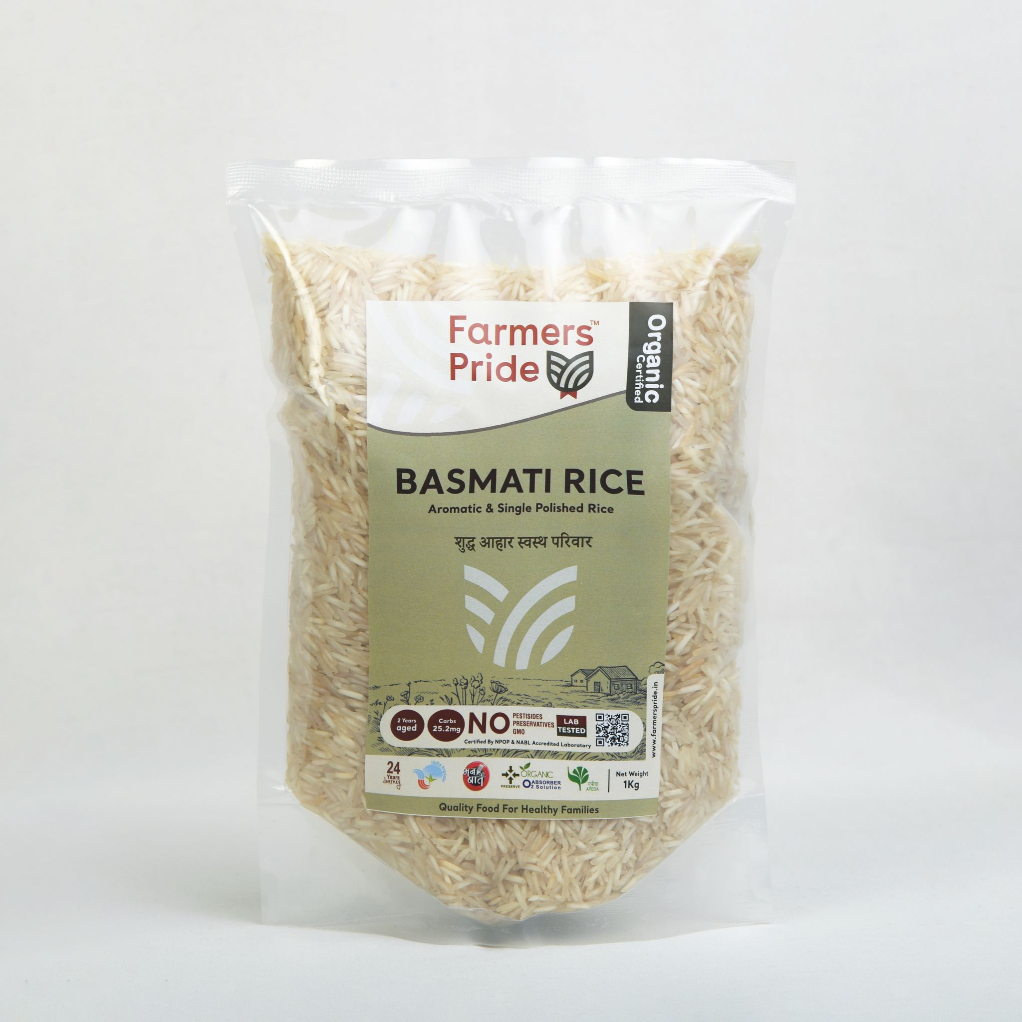 Organic Basmati Rice (Scented)