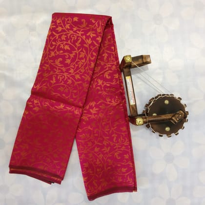 Self design Kubera Silk Cottton Saree&nbsp;with Blouse