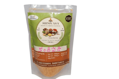 SRINIVASA Kandi Podi - Authentic South Indian Spice Blend SRINIVASA Kandi Podi - Authentic South Indian Spice Blend