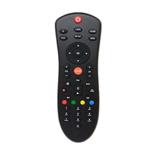 Supratech Remote Control Compatible with Dish TV D2H Set Top Box – Fully Functional IR Replacement for Original DishTV DTH Remote
