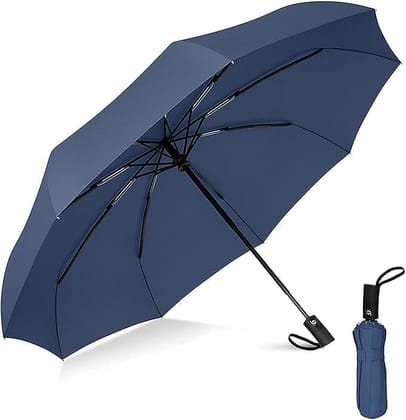 Portable Auto Travel Umbrella - Windproof for Rain, Strong for Wind, Auto Open/Close Button, Perfect Car Umbrella for Men & Women Portable Auto Travel Umbrella - Windproof for Rain, Strong for Wind, Auto Open/Close Button, Perfect Car Umbrella for Men & Women