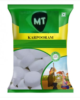 MT Karpooram - Pure, Natural Camphor tablet 40gms