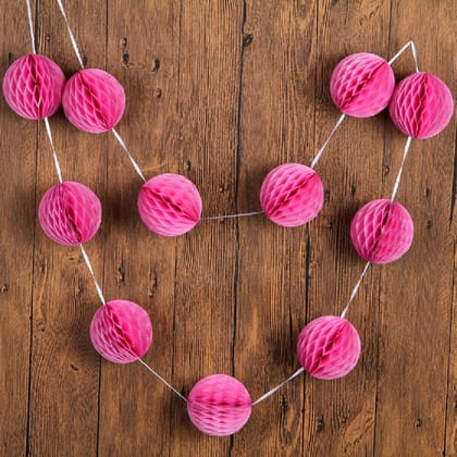 Honeycomb Garland Decoration - 10FT {Assorted Color} Honeycomb Garland Decoration - 10FT {Assorted Color}