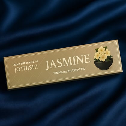 Jasmine Premium Agarbattis | From The House Of Jothishi Jasmine Premium Agarbattis | From The House Of Jothishi