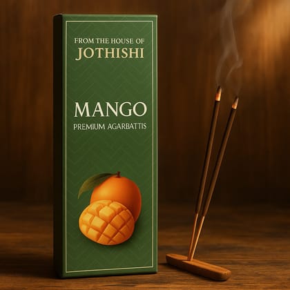 Mango Premium Agarbatti | From The House Of Jothishi Mango Premium Agarbatti | From The House Of Jothishi