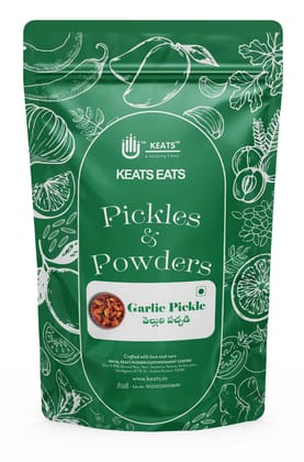 KEATS EATS GARLIC PICKLE