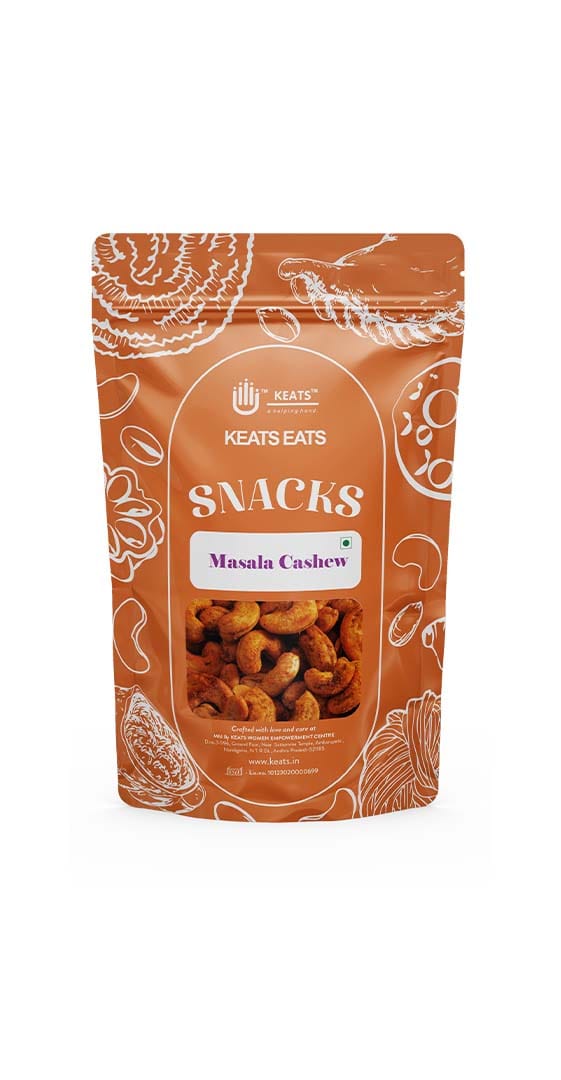 KEATS EATS MASALA CASHEW