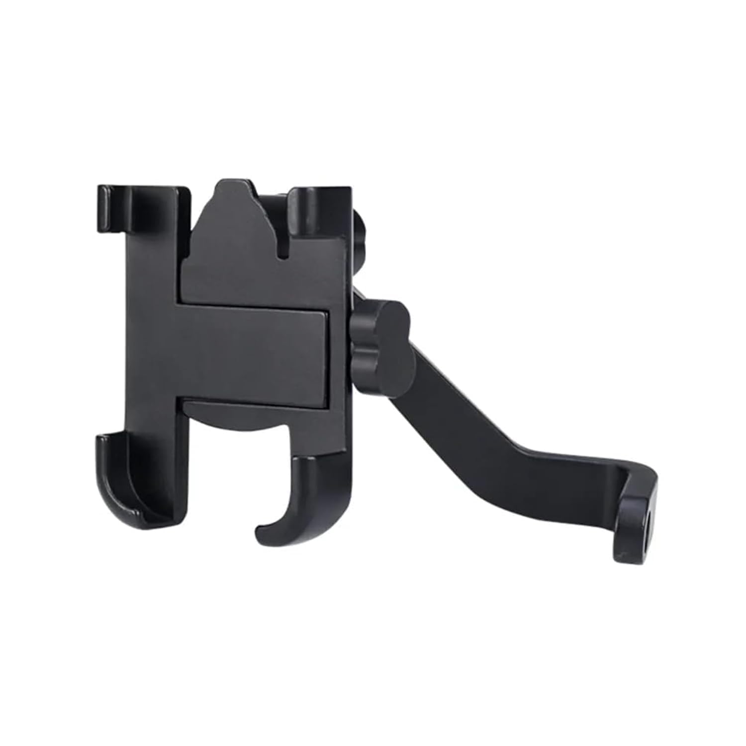 Full Metal Body Universal C2 Mobile Holder 360° Rotatable Phone Stand for Maps, GPS Navigation & Travel | Bike & Scooty Mount, Fits All Smartphones - Black