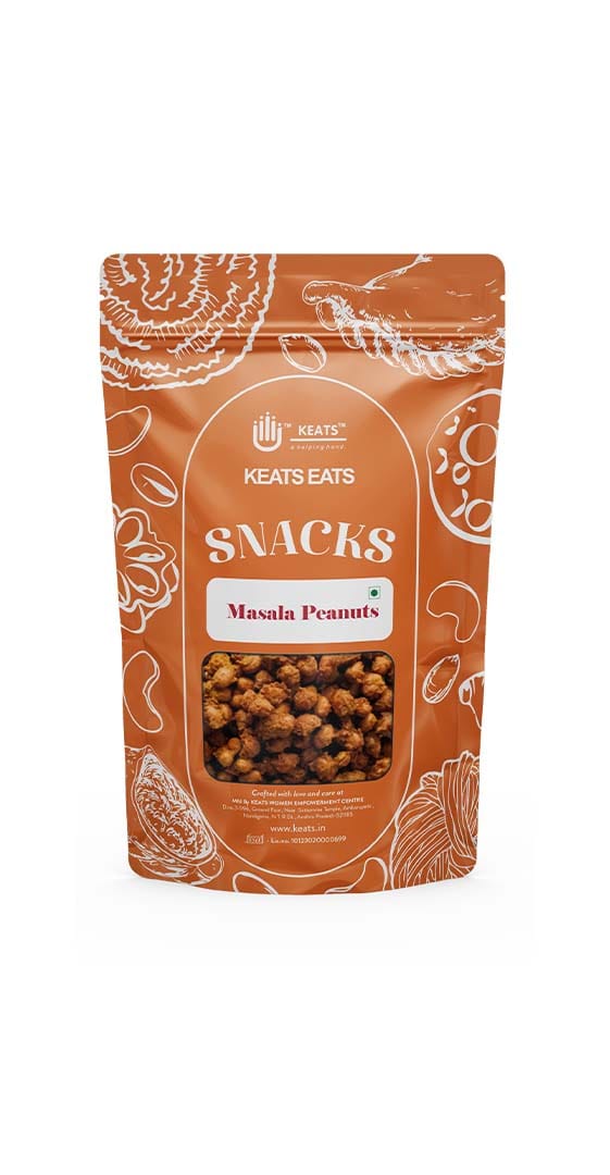 KEATS EATS MASALA PEANUTS