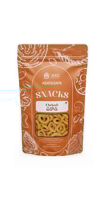 KEATS EATS Chekodi - Authentic South Indian Snack KEATS EATS Chekodi - Authentic South Indian Snack