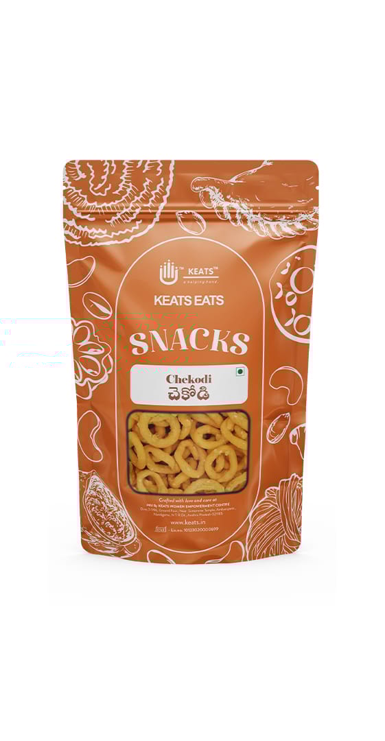 KEATS EATS Chekodi - Authentic South Indian Snack