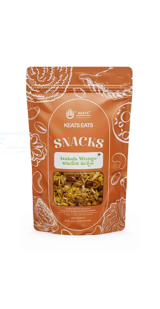 KEATS WEC Atukula Mixture - Empowering Women, Delicious Snack