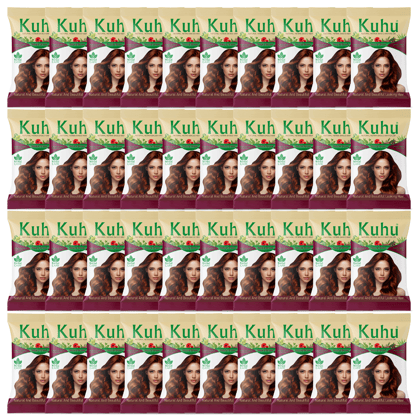 KUHU Herbal No Ammonia Hair Color Natural Brown