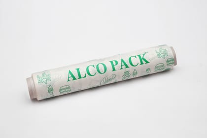 ALCO PACK Food Wrapping Parchment Paper 3 Mtr Baking, Roti | Microwave and Oven Safe | Non Stick | Grease Proof | Reheat Retain Moisture ALCO PACK Food Wrapping Parchment Paper 3 Mtr Baking, Roti | Microwave and Oven Safe | Non Stick | Grease Proof | Reheat Retain Moisture