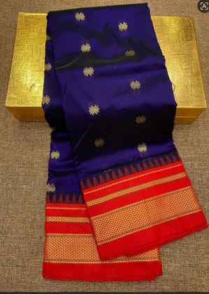 Blue Saree