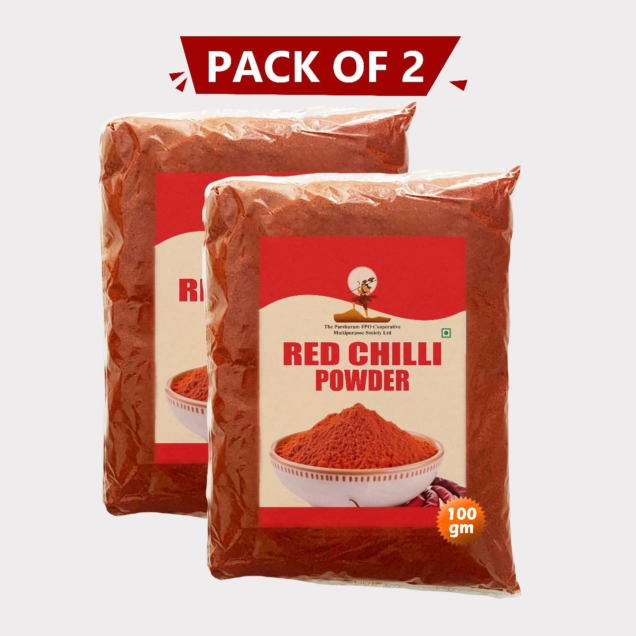 Red Chilli Powder (100 gm) pack of 2