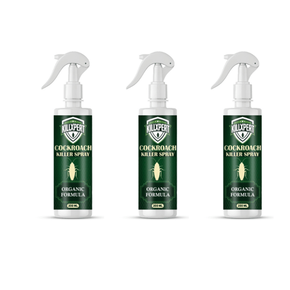 KillXpert 200 ml Fast-Action Cockroach Insecticide Spray – Long‑Lasting Residual Effect pack of 3 KillXpert 200 ml Fast-Action Cockroach Insecticide Spray – Long‑Lasting Residual Effect pack of 3