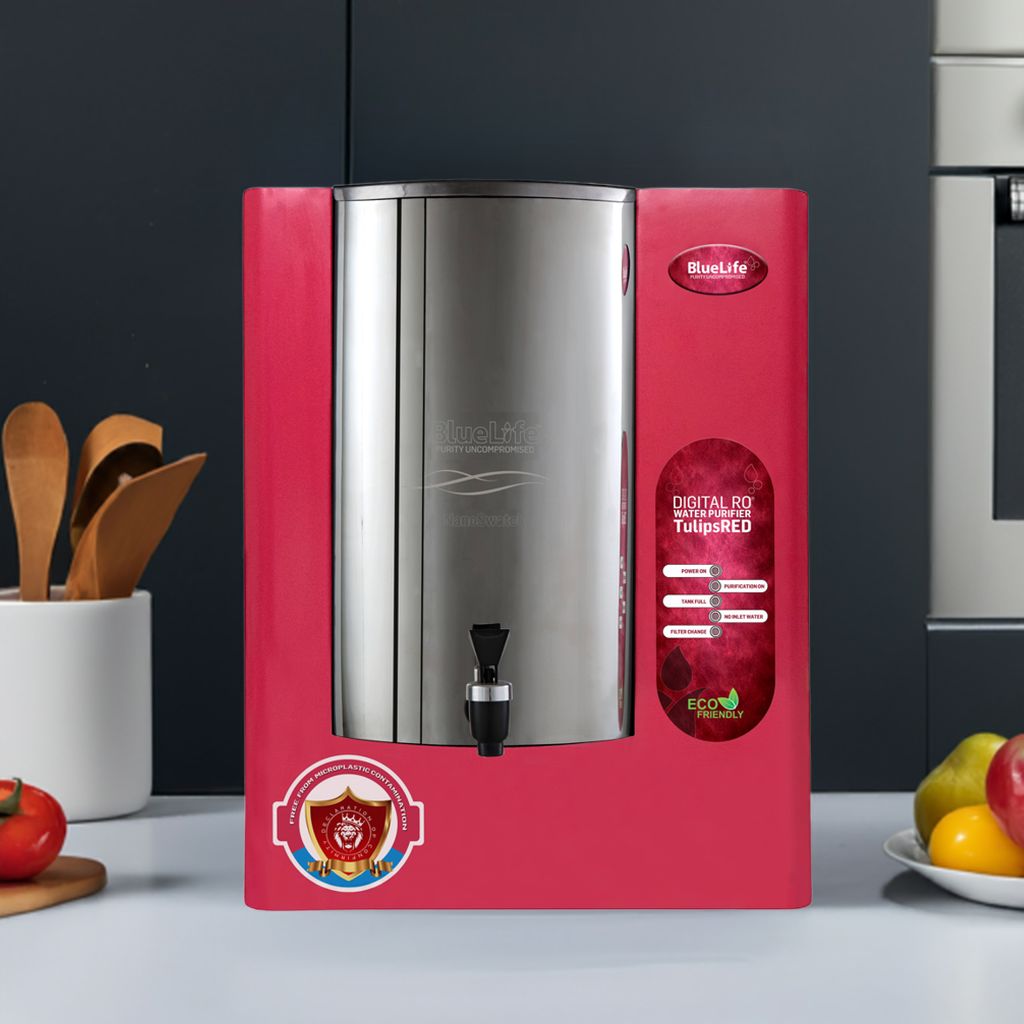 BlueLife® NanoSwatch-NF80, NF+UV Water Purifier with Detachable Stainless-Steel Storage Tank