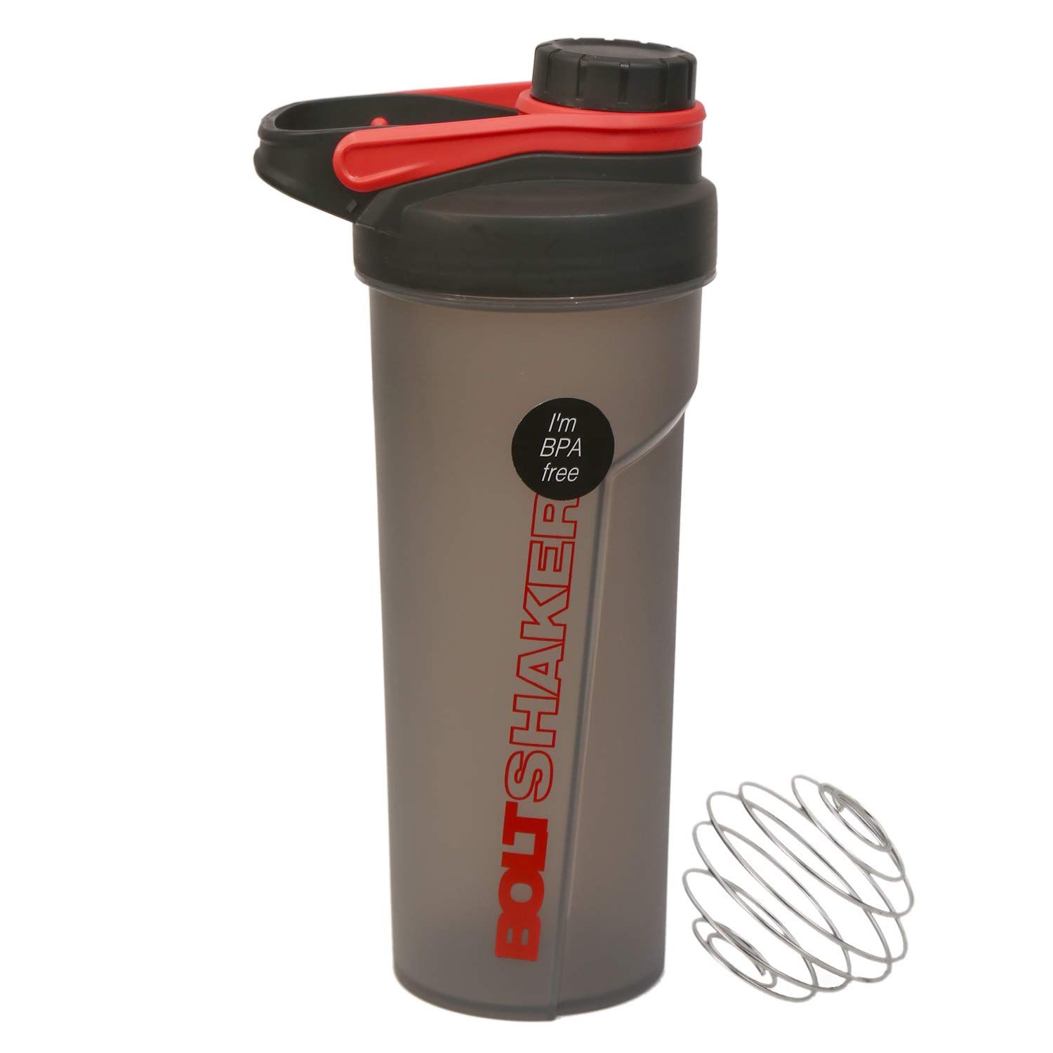 Jaypee Plus Bolt Gym Shaker Bottle with Blending Ball for Protein Shake| protein shaker men & Women Shaker bottles |BPA-Free 700 ml