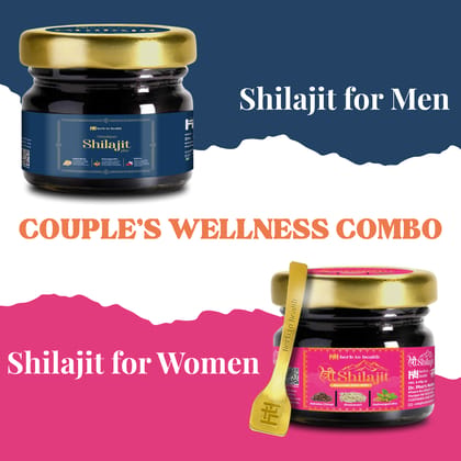 Shilajit Vitality Duo - For Him & Her Shilajit Vitality Duo - For Him & Her