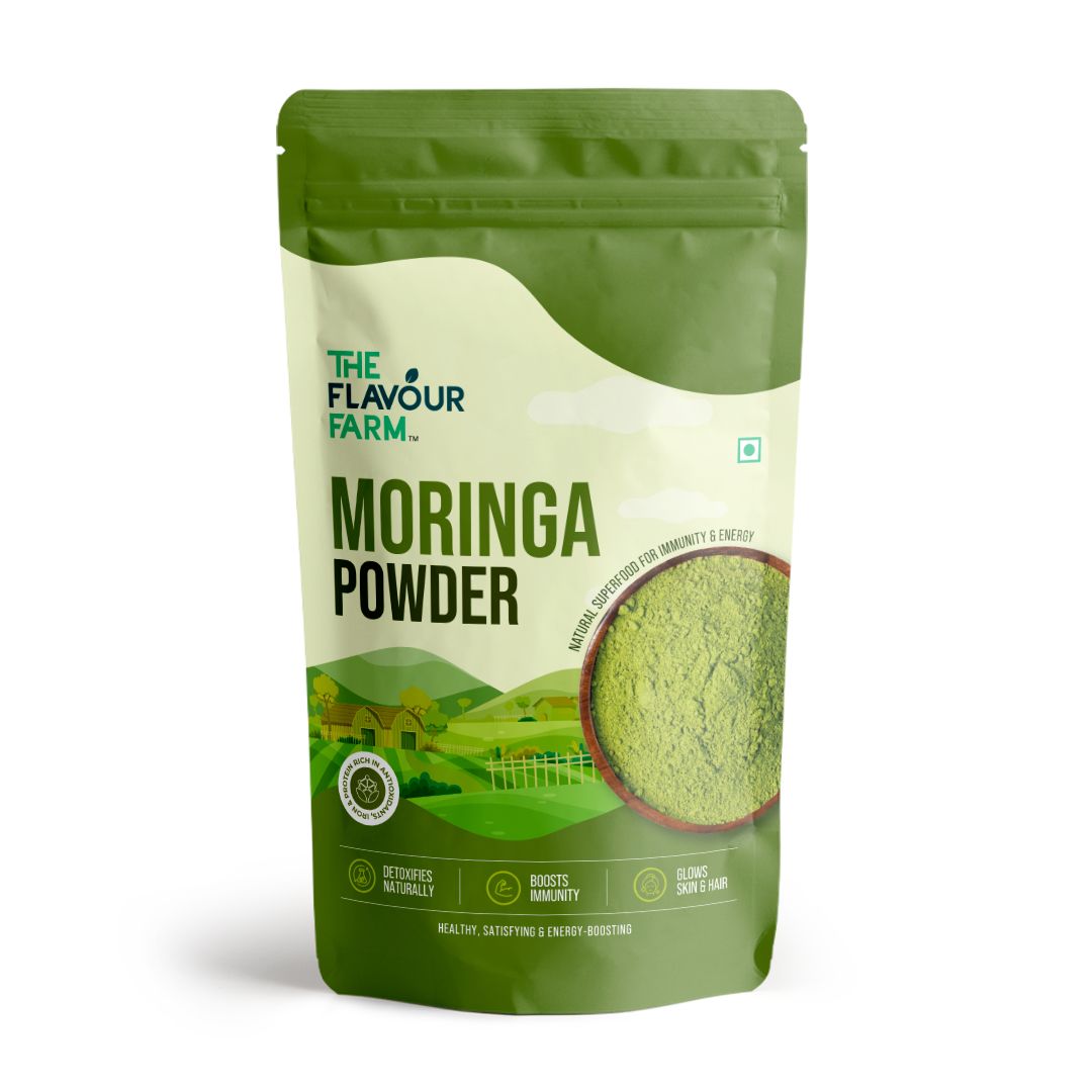 Premium Quality Moringa Powder | 100% Pure, Natural, and Shade-Dried Superfood for Daily Nutrition