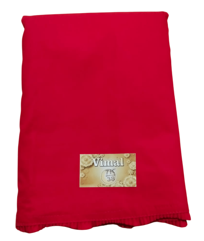 Vibrant Red Fabric for Fashion and Design