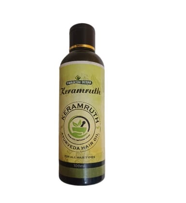 Keramruth Ayurveda Hair Oil for All Hair Types - 100ml Keramruth Ayurveda Hair Oil for All Hair Types - 100ml