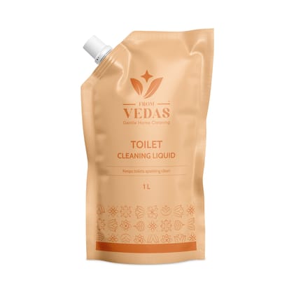 FromVedas Toilet Cleaner Liquid, | Advanced Thicker Formula | Removes Toughest Stains | Provides Long Lasting freshness- 1Litres FromVedas Toilet Cleaner Liquid, | Advanced Thicker Formula | Removes Toughest Stains | Provides Long Lasting freshness- 1Litres