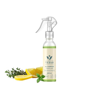 FromVedas Natural Glass and Surface Cleaner| Glass Cleaner Liquid for Kitchen, Bathroom, Home and Car| Plant Based All Purpose Cleaner| Kids & Pet Friendly| Streak-Free Shine| 100ml FromVedas Natural Glass and Surface Cleaner| Glass Cleaner Liquid for Kitchen, Bathroom, Home and Car| Plant Based All Purpose Cleaner| Kids & Pet Friendly| Streak-Free Shine| 100ml