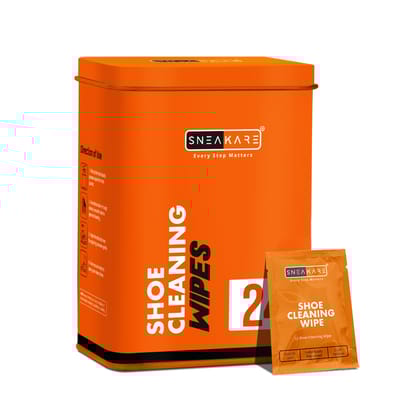 SNEAKARE 24 Pack Shoe Wipes, Premium sneaker cleaner, Sneaker Cleaner Wipes, Travel-friendly, Disposable Shoe Cleaning Wipes, White Shoe Cleaner, Textured Shoe Cleaner Wipes