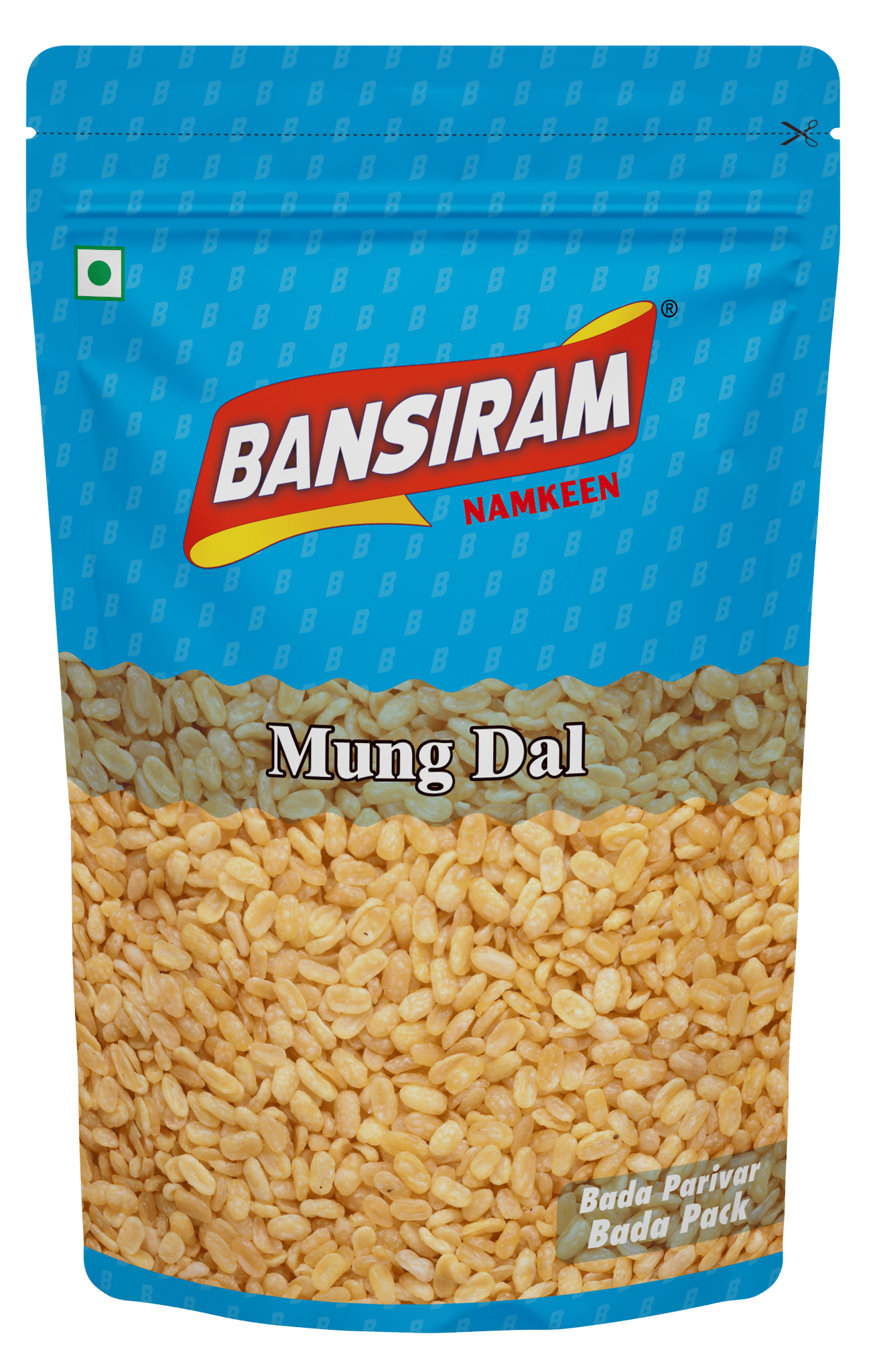 BANIRAM MUNG DAL STANDEE PACK 350GM (NAMKEEN)